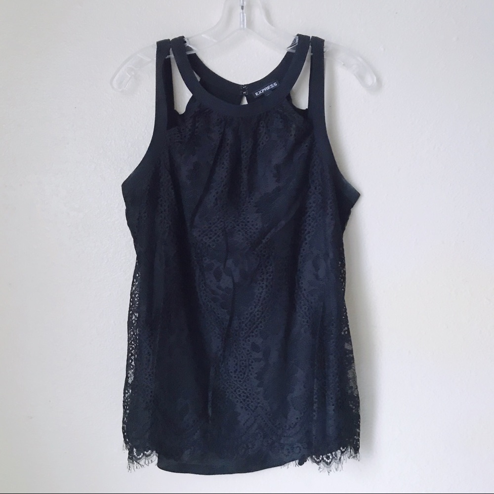 Express lace top